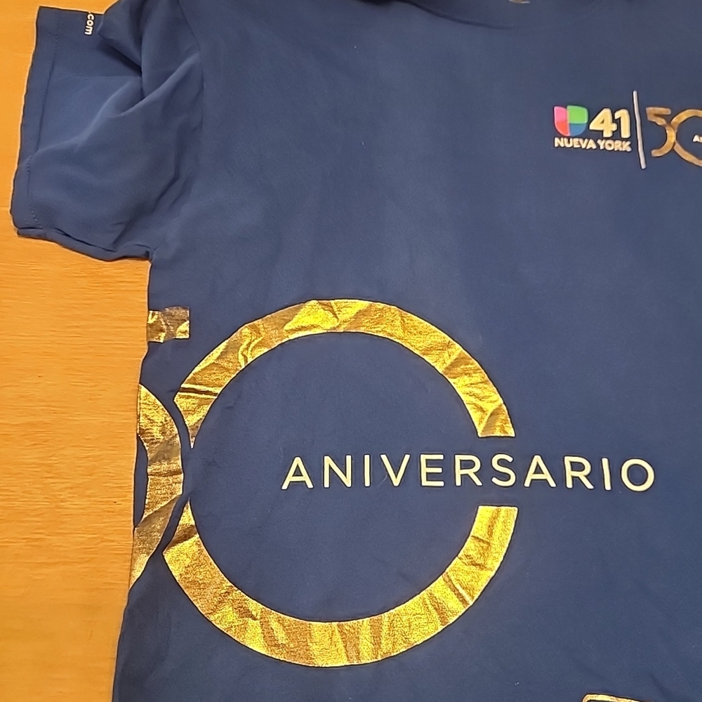 Blue and Gold Anniversary T-Shirt